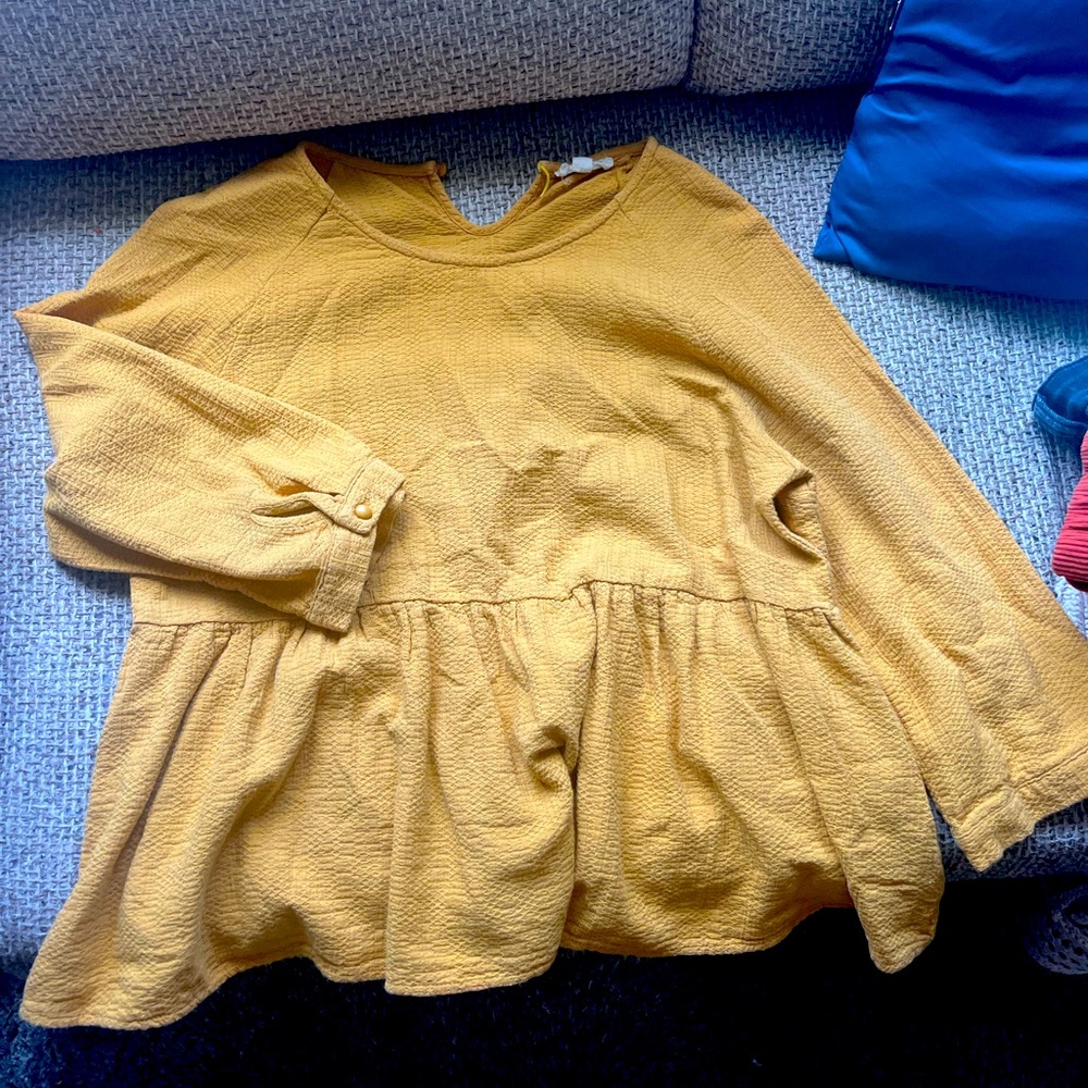 Roolee Oversized Ruffled Top